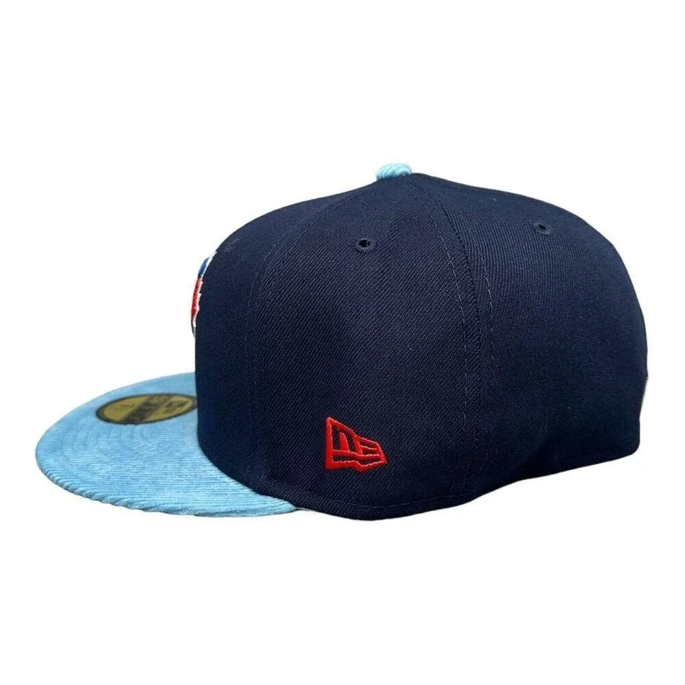 New Era 59FIFTY Toronto Blue Jays 1993 World Series Navy Corduroy Hat 7 1/2 Mens